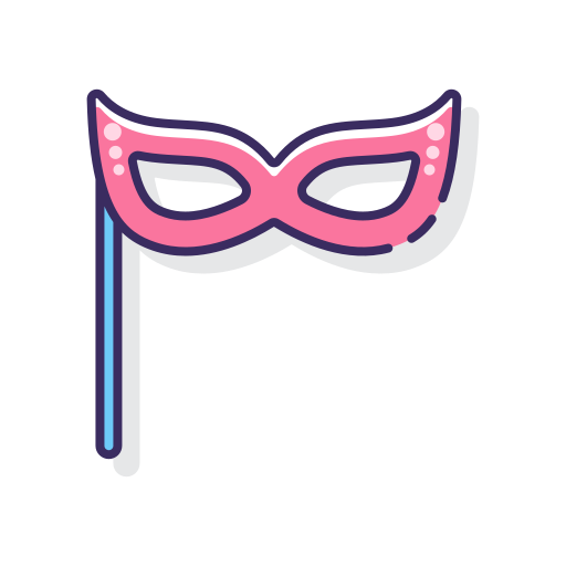 Máscara Flaticons Lineal Color icono
