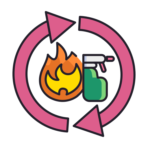 Fuego Flaticons Lineal Color icono