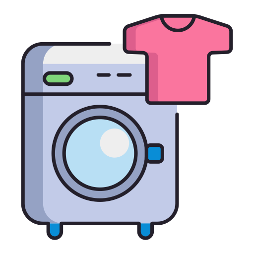Laundry Flaticons Lineal Color icon
