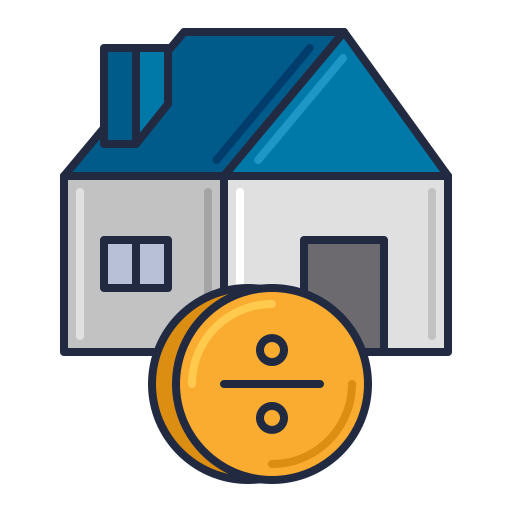 Loan Flaticons Lineal Color icon