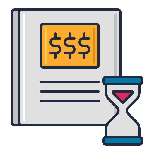 Loan Flaticons Lineal Color icon