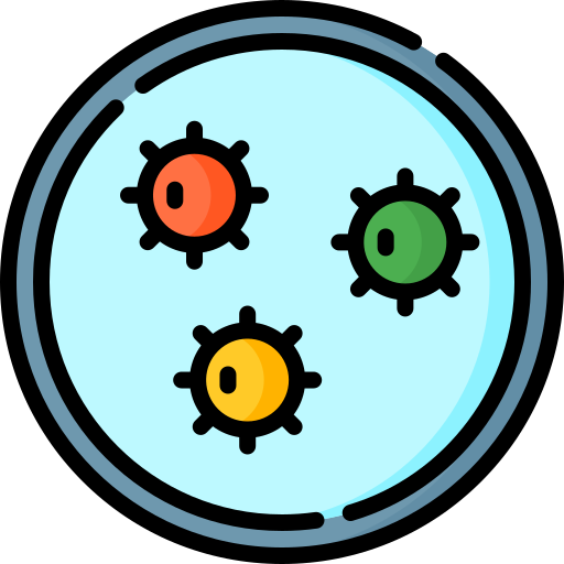 ウイルス Special Lineal color icon