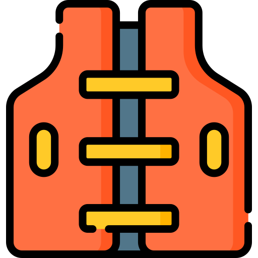 Life vest Special Lineal color icon