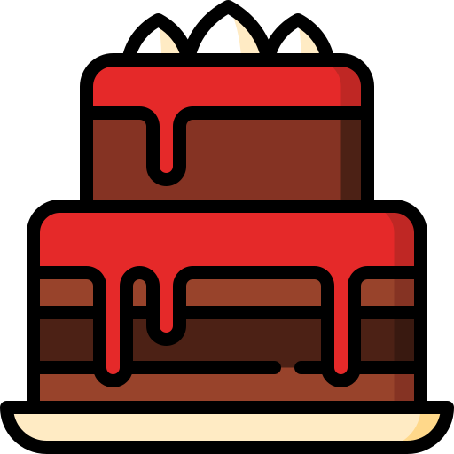 kuchen Special Lineal color icon