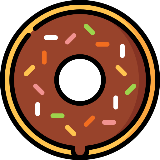 Doughnut Special Lineal color icon