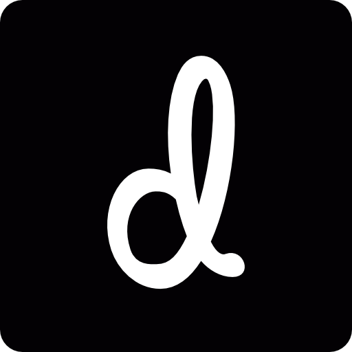 logotype de dribbble  Icône