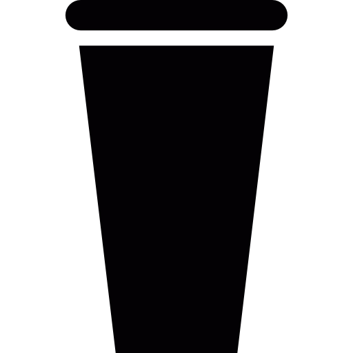 Plastic drinking cup  icon