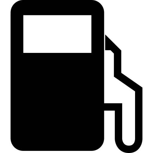 surtidor de combustible Basic Rounded Filled icono