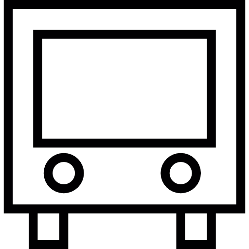 voorkant van de trein  icoon