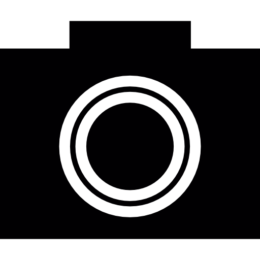 cámara digital antigua  icono