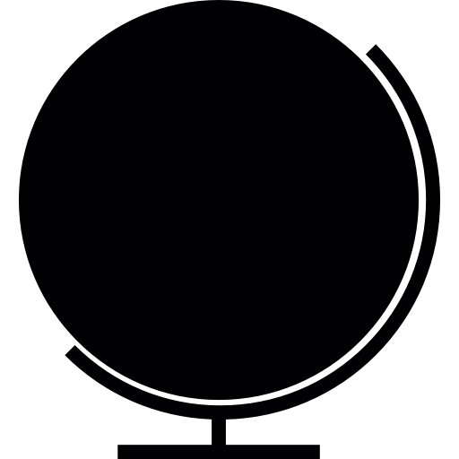 sphère de la planète  Icône