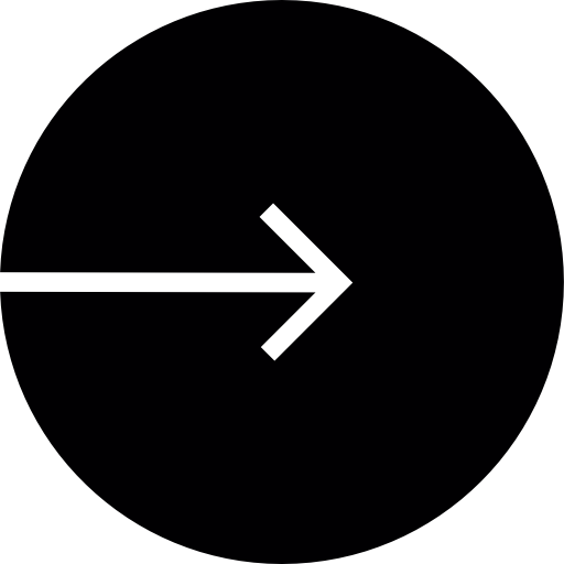 pulsante circolare freccia destra  icona