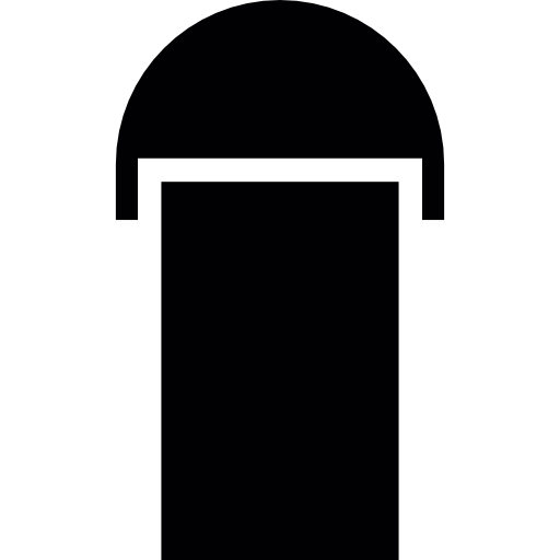 drzwi z pokrywą  ikona