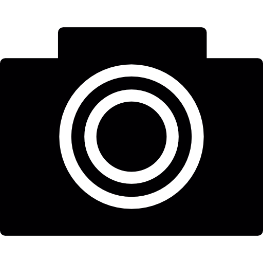 cámara de fotos antigua  icono