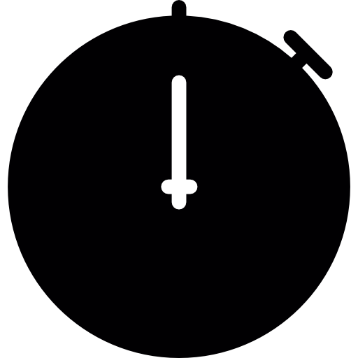 ronde stopwatch  icoon