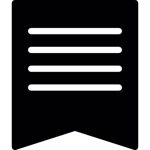 marca de cinta  icono