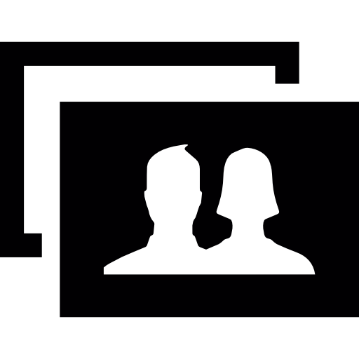 Couple Picture and frame  icon