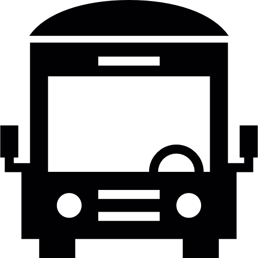 bus voorkant  icoon