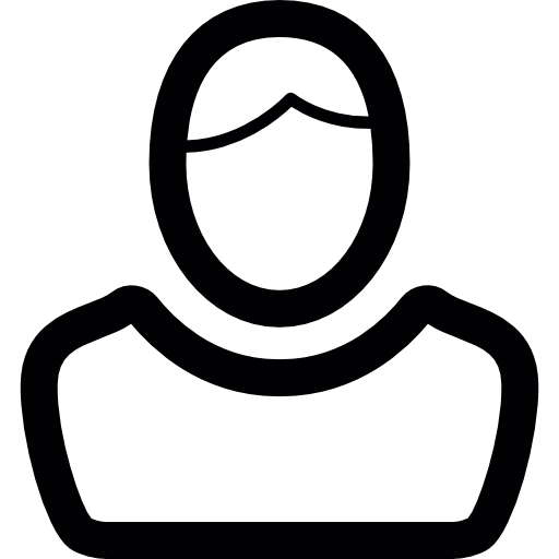 torso maschile  icona