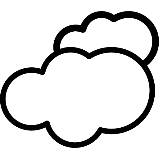 Two Clouds  icon