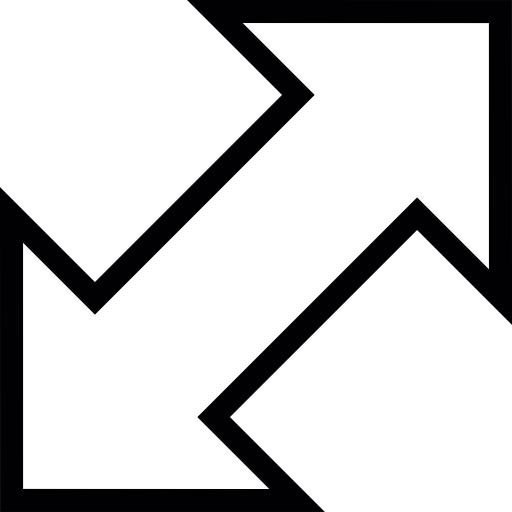 対角線の二重矢印  icon