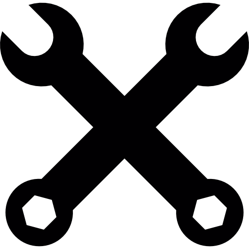 llaves de reparación  icono