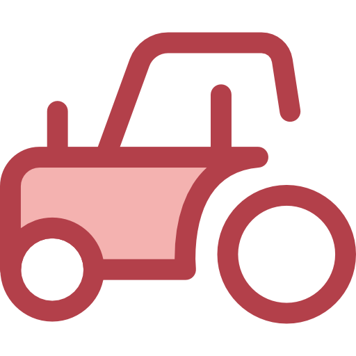 traktor Monochrome Red icon