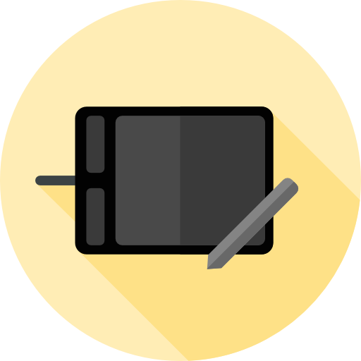 tablette Flat Circular Flat icon