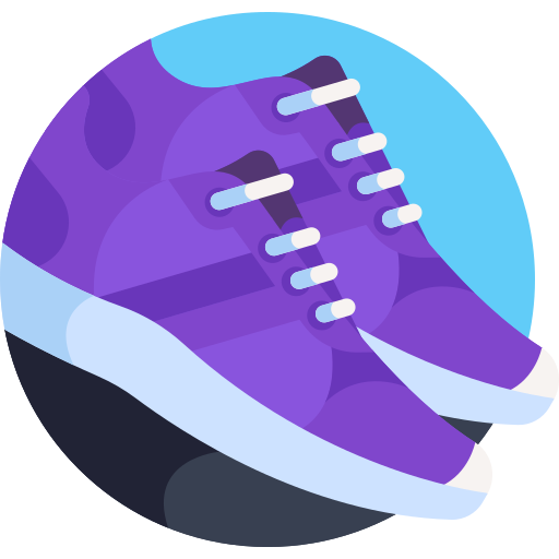 обувь Detailed Flat Circular Flat иконка