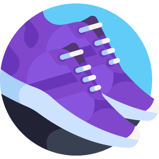 Shoes Detailed Flat Circular Flat icon