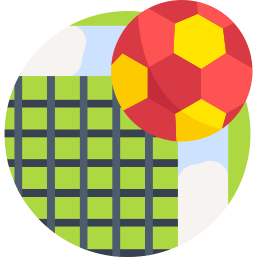 piłka nożna Detailed Flat Circular Flat ikona