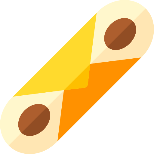 cannoli Basic Rounded Flat icon