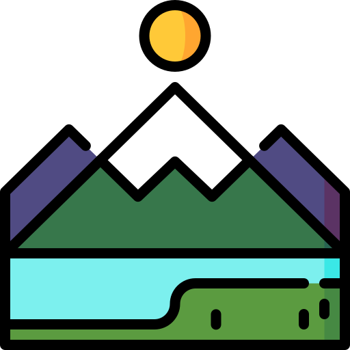 호수 Special Lineal color icon