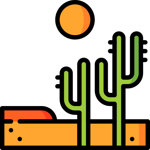 Desert Special Lineal color icon
