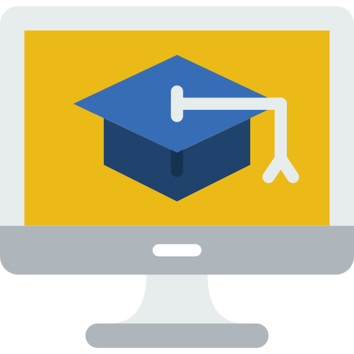Online course prettycons Flat icon