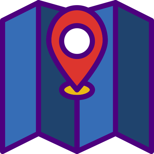 Location pin prettycons Lineal Color icon