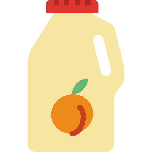 sok pomarańczowy prettycons Flat ikona