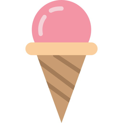 Ice cream prettycons Flat icon