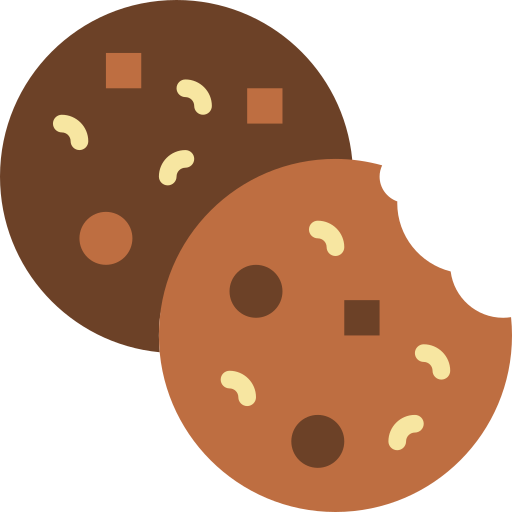 Biscoitos prettycons Flat Ícone