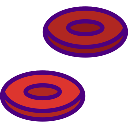Blood cells prettycons Lineal Color icon