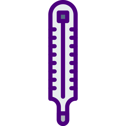 thermometer prettycons Lineal Color icon