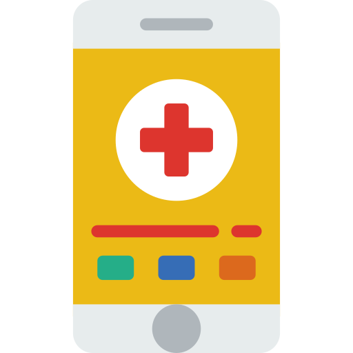 Medical app prettycons Flat icon