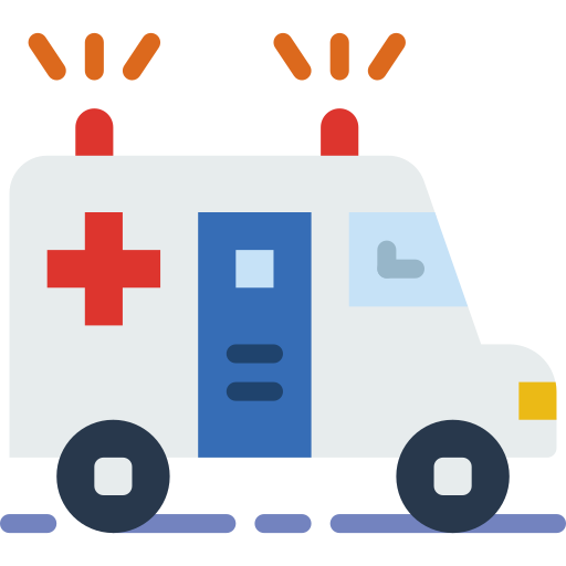 Ambulance prettycons Flat icon