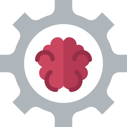 Artificial intelligence prettycons Flat icon