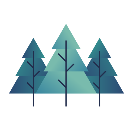 лес Generic Flat Gradient иконка