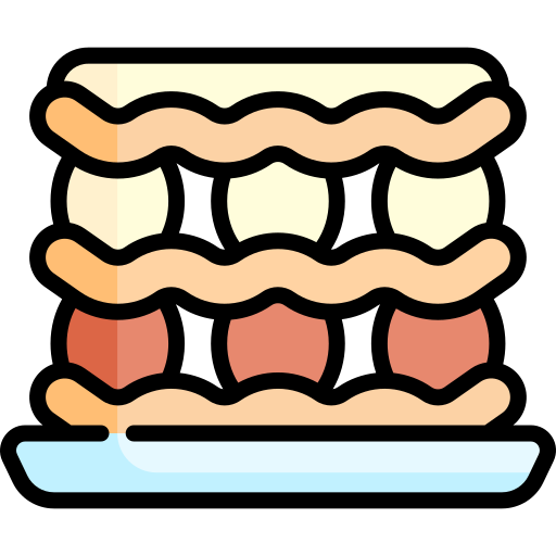 Millefeuille Kawaii Lineal color icon