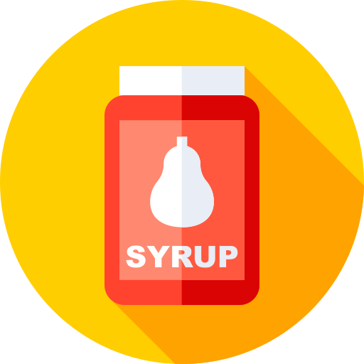 Syrup Flat Circular Flat icon