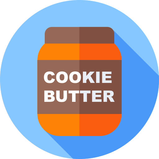 버터 Flat Circular Flat icon