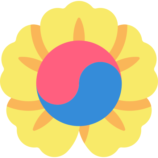 Emblema Kawaii Flat icono