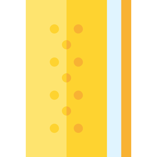 Ice cream sandwich Basic Straight Flat icon